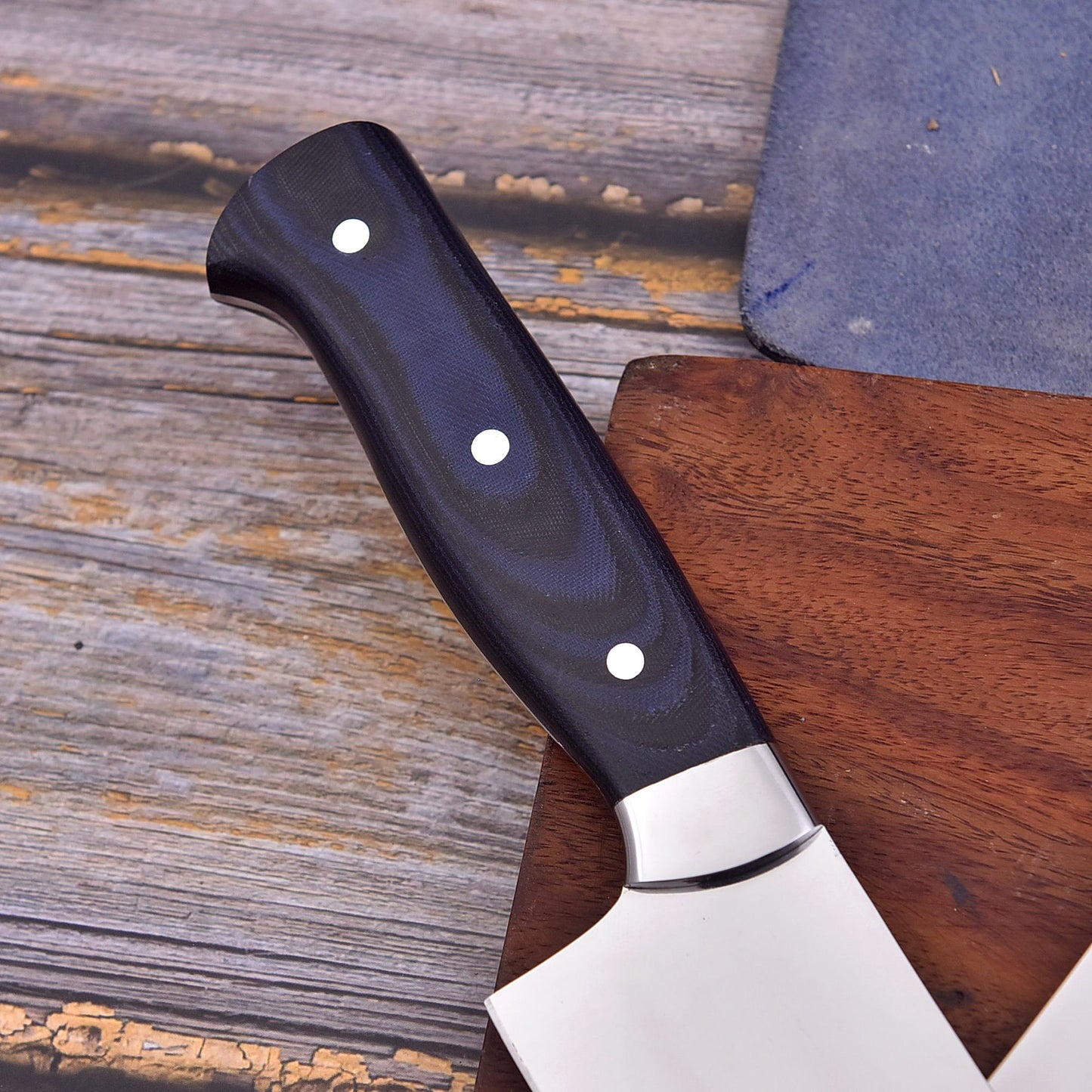 Handmade Chef Knife Set (Steel D2)