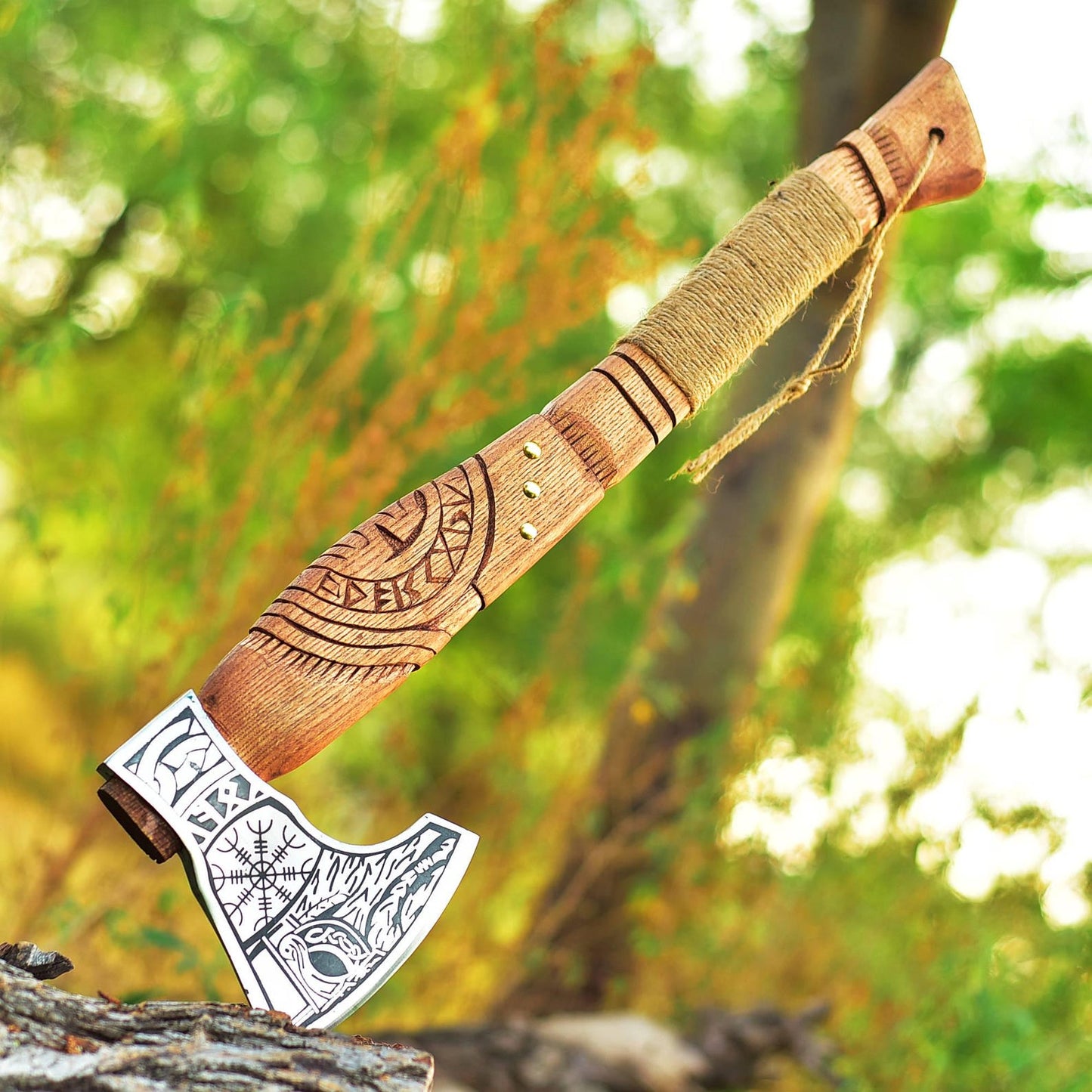 Custom Gift Hand Forged Carbon Steel VIKING AXE, Ragnar Axe, Wedding Gift,Axes, Best Birthday, Anniversary, Christmas Gift For Him